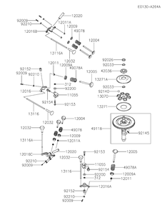 Fxt00v-Ds19 Valve And Camshaft Diagram and Parts List for FXT00V-DS19  Cub Cadet Lawn Tractor